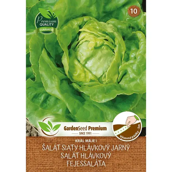 Šalát - výsevný pásik 5 m