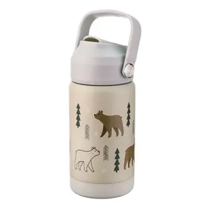 Kitchisimo Termoska s pítkem 370 ml 1 ks medvěd