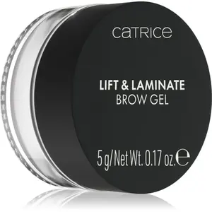 Catrice Lift & Laminate Brow Gel transparentní fixační gel na obočí odstín 010 Transparent 5 g