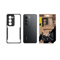 Zadní kryt Tactical Quantum Stealth pro Xiaomi Redmi 15, transparentní černá