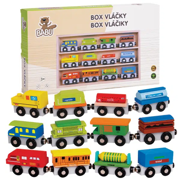 BABU - Box - vláčky