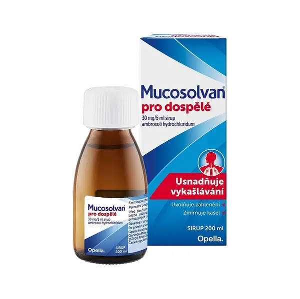 MUCOSOLVAN Sirup pro dospělé 200 ml