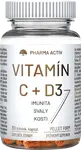 PHARMA ACTIV Vitamín C+ D3 30 tobolek