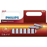 PHILIPS LR6P12W/10 tužkové baterie 12 kusů, poškozený obal