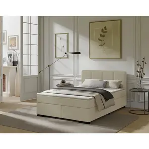 MID.YOU POSTEL BOXSPRING, 120/220 cm, béžová