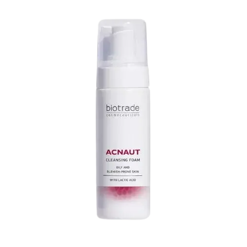 BIOTRADE Čisticí pěna pro mastnou a problematickou pleť Acnaut 150 ml