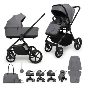 MUUVO Kočárek kombinovaný Muuvo One 2v1 Gris