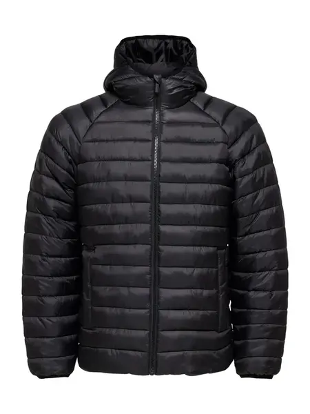 SELECTED Prechodná bunda 'SLHZJONES'  čierna