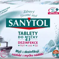 SANYTOL Tablety do myčky 4v1 40 ks