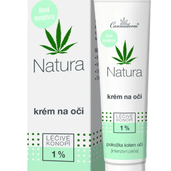 CANNADERM Natura krém na oči 15 ml