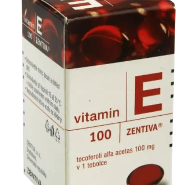ZENTIVA Vitamin E 100 mg 30 měkkých tobolek
