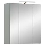 MID.YOU ZRCADLOVÁ SKŘÍŇKA, barvy dubu, barvy dubu, světle zelená, 60/68/19 cm