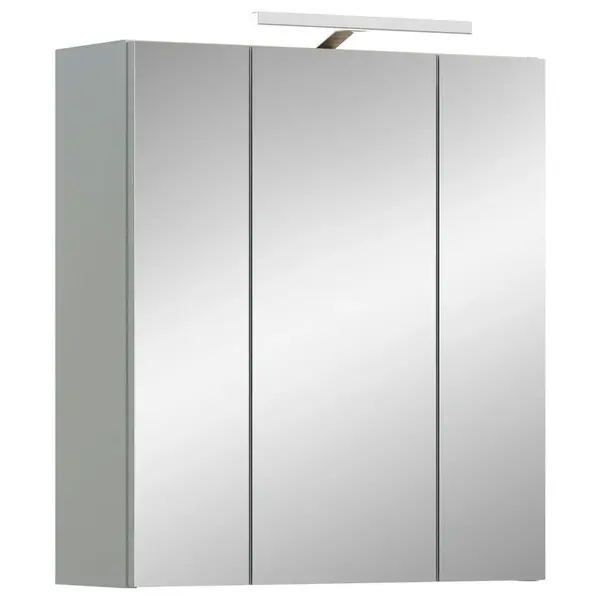 MID.YOU ZRCADLOVÁ SKŘÍŇKA, barvy dubu, barvy dubu, světle zelená, 60/68/19 cm