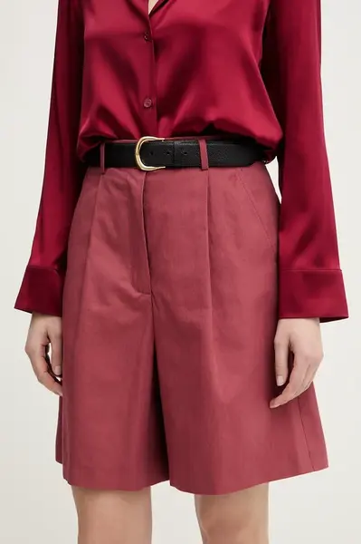 Šortky s přídavkem lnu Weekend Max Mara ECUBA