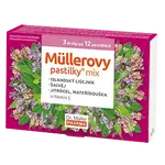 Müllerovy pastilky mix 3x12ks ZP