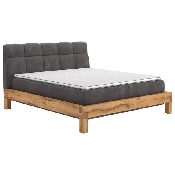 Livetastic POSTEL BOXSPRING, 160/200 cm, tmavě šedá