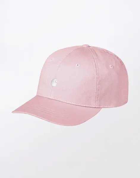 Carhartt WIP Madison Logo Cap Air Pink/White