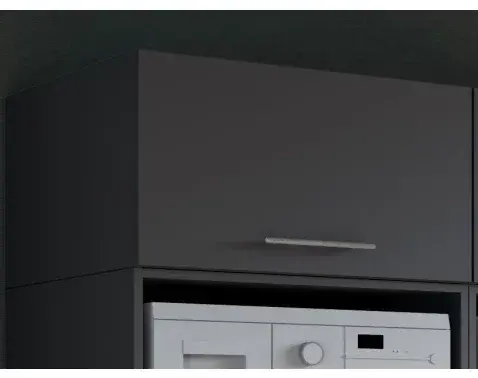 Skříňový nástavec Mr. Sauber 68 cm, antracitová