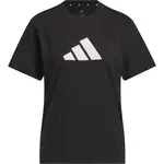 adidas SC GINGHAM TEE W Dámské triko, černá, velikost