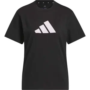 adidas SC GINGHAM TEE W Dámské triko, černá, velikost