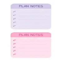 Niimbot A2A88398001, 50x75mm, 100ks, plánovač, farebné samolepiace štítky