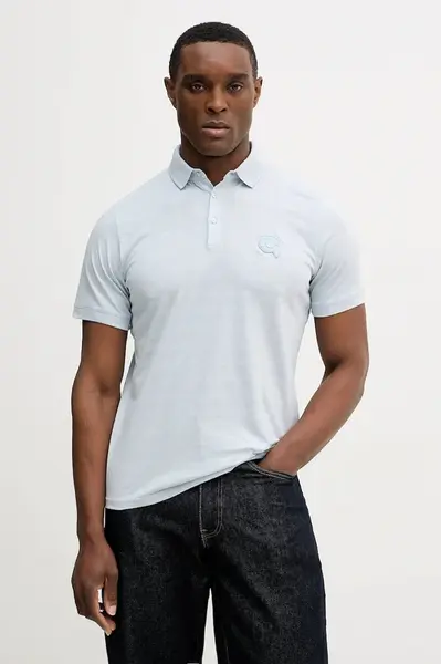 Bavlnené polo tričko Karl Lagerfeld