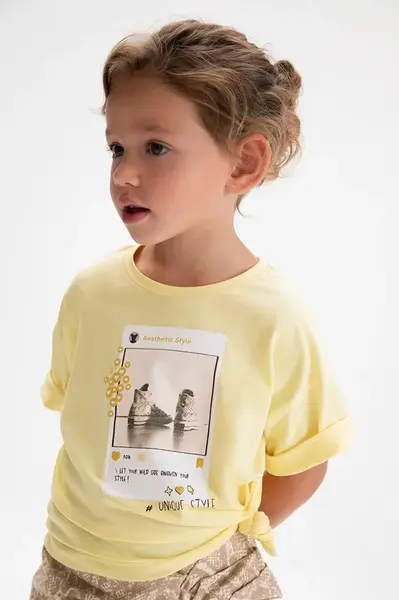 Dětské bavlněné tričko Mayoral