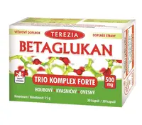 Terezia Company Betaglukán Trio Komplex Forte 500 mg 30 kapsúl
