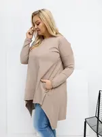 Asymetrická plus size tunika