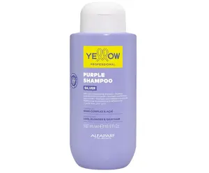Fialový šampon pro neutralizaci žlutých tónů Yellow Professional Silver Purple Shampoo - 500 ml + dárek zdarma