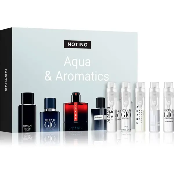 Beauty Discovery Box Notino Aqua & Aromatics sada pre mužov