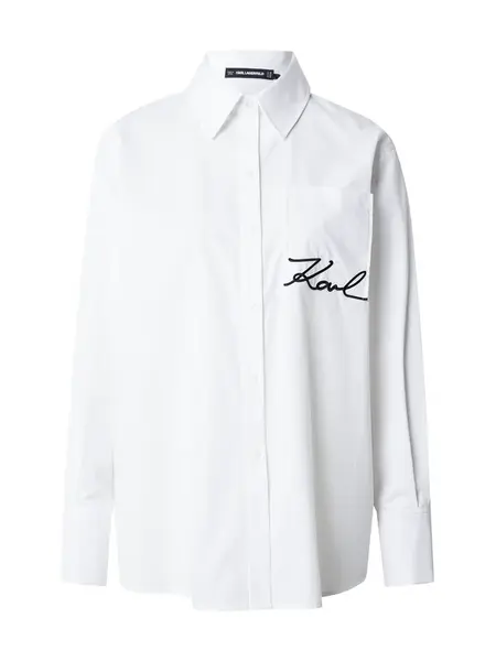 Karl Lagerfeld Blúzka  čierna / biela