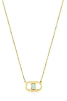 Pozlacený stříbrný náhrdelník Tous