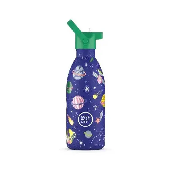 COOL BOTTLES KIDS STELLAR JOURNEY 3D 500 ML Detská termofľaša, fialová, veľkosť 500 ML