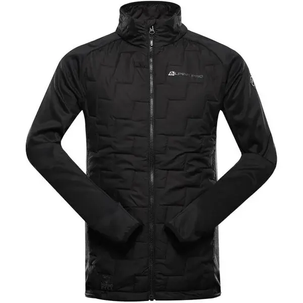 ALPINE PRO MORGEN Pánská softshellová bunda, černá, velikost