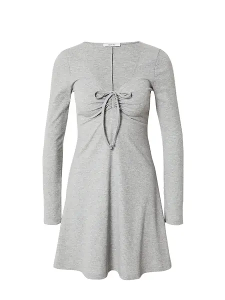 ABOUT YOU Šaty 'Auguste'  sivá melírovaná