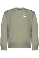 NORTH SAILS CHILDREN'S ZIP-UP SWEATSHIRT, GREEN