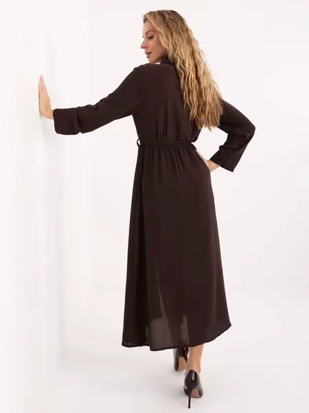 Dress-MI-SK-C258.16-dark brown