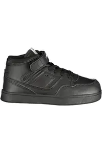 Dětské vysoké černé tenisky