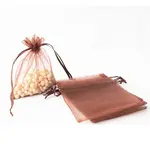 100Pcs Rectangle Organza DIY Craft Drawstring Bags
