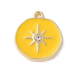 Alloy Enamel Pendants