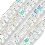 Electroplate Glass Beads Strands