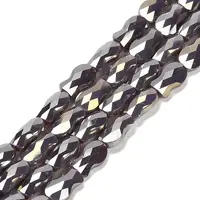 Electroplate Glass Beads Strands