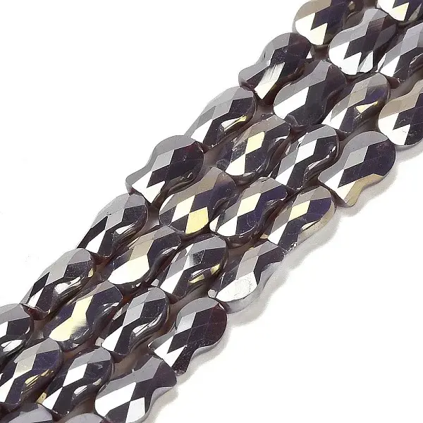 Electroplate Glass Beads Strands