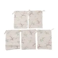 Cotton Packing Pouches Drawstring Bags