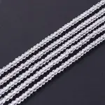 Transparent Glass Beads Strands