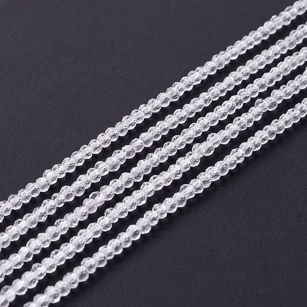 Transparent Glass Beads Strands