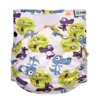 T-TOMI Plena kapsová, typ AIO - suchý zip, 4-15kg, Crocodiles