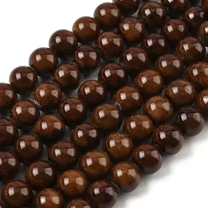 Natural Mashan Jade Round Beads Strands