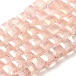 Electroplate Glass Beads Strands